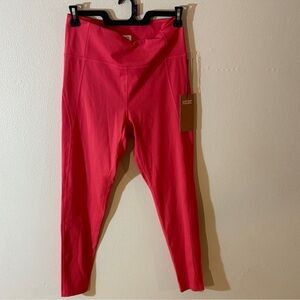 Girlfriend Collective Bold Red Leggings